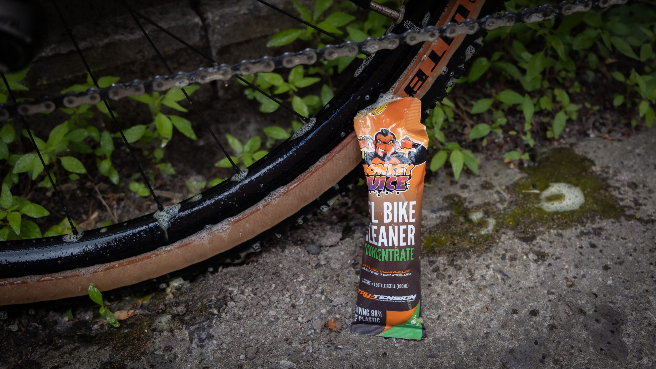 TRU-TENSION MONKEY JUICE GEL BIKE CLEANER REVIEW